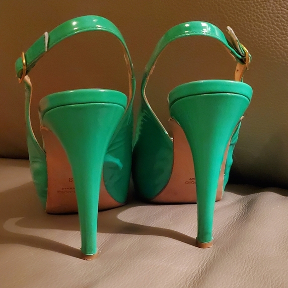 Burresi Made in Italy 100mm Slingback Heels - Picture 9 of 15